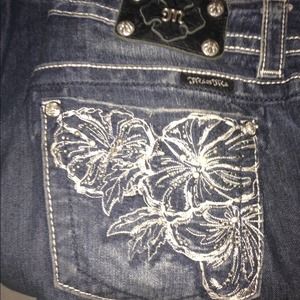 Flower Miss Me jeans