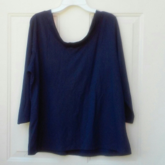 Navy Blue Top