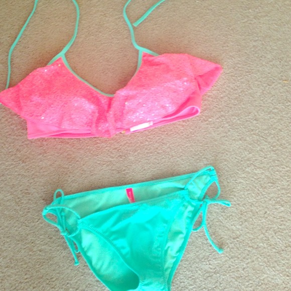 Victoria secret bathing suit.