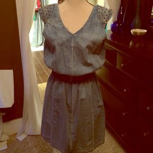 Apricot Lane Peoria jean dress w/spikes