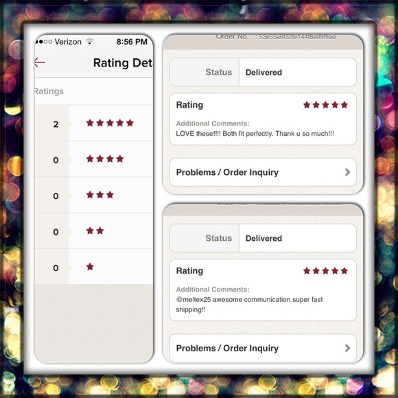 5 star ratings 🎉🎉