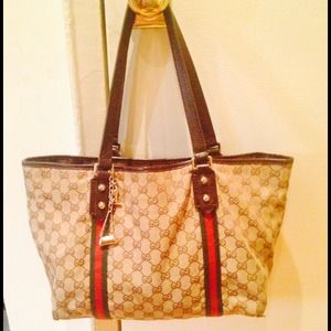 Authentic Gucci tote bag