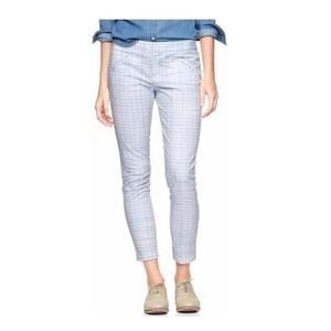 GAP Light Blue Printed Skinny Pant