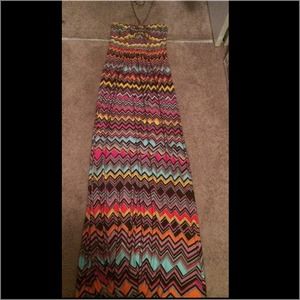 BCBG Aztec Maxi Dress