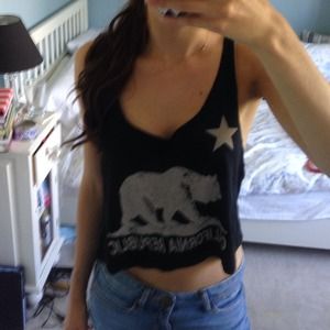 brandy melville California republic crop top