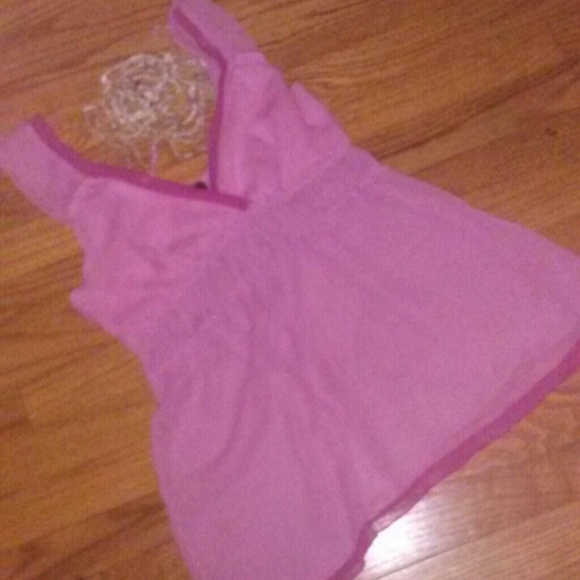 REDUCED Rue 21 Pink Flowy - Picture 4 of 4