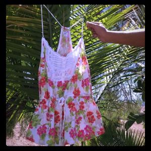 Floral Racer back tank🌷😋