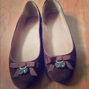 fossil ballet flats