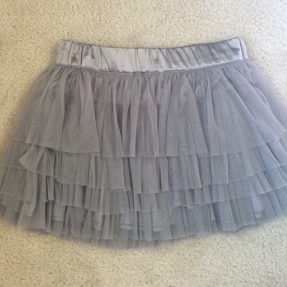 Grey tutu skirt