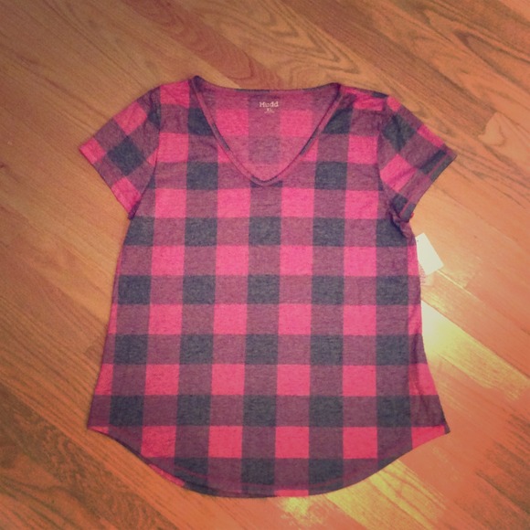 Mudd Tops - XL plaid tshirt