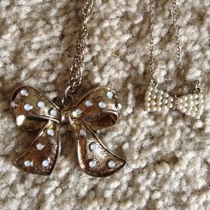 Adorable Bow Necklaces