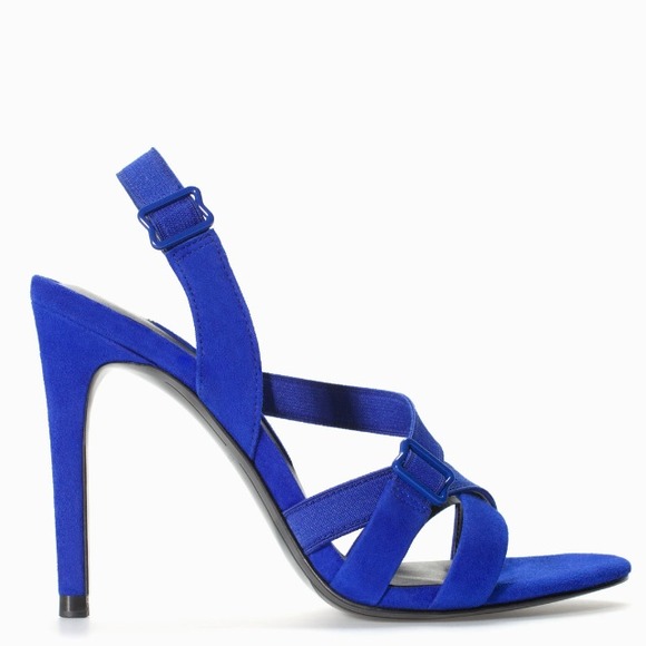 🎉Host Pick🎉Zara Leather Strappy High Heel Sandal