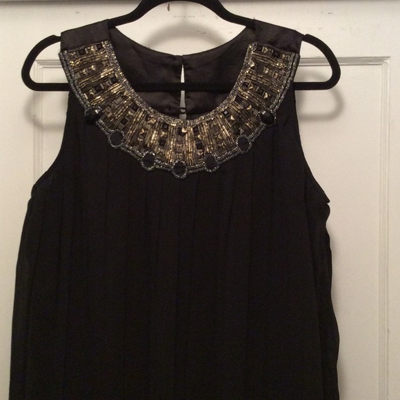 A beautiful black dress (I LoVED this dress.)