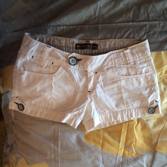 White Pair of Noble Shorts