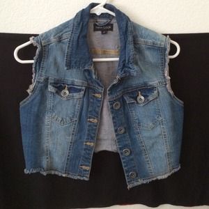 Denim vest