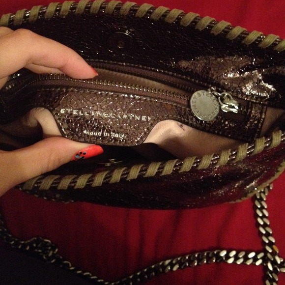 Host pick! Authentic pewter Stella McCartney cross - Picture 3 of 4