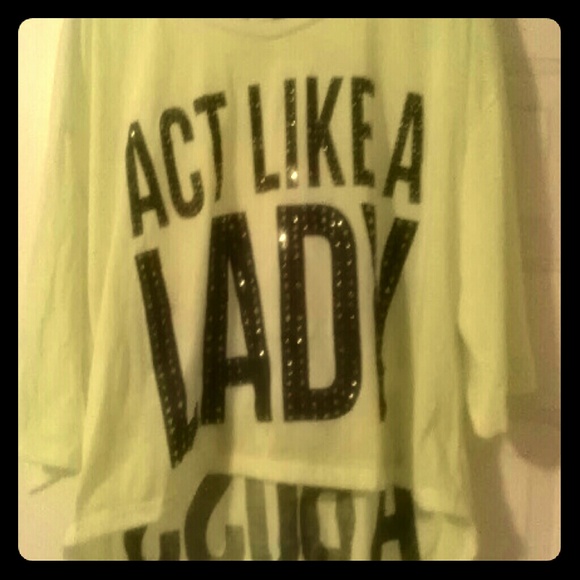 Shirt lime green xl discounting my whole closet