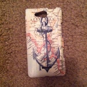 Anchor phone case