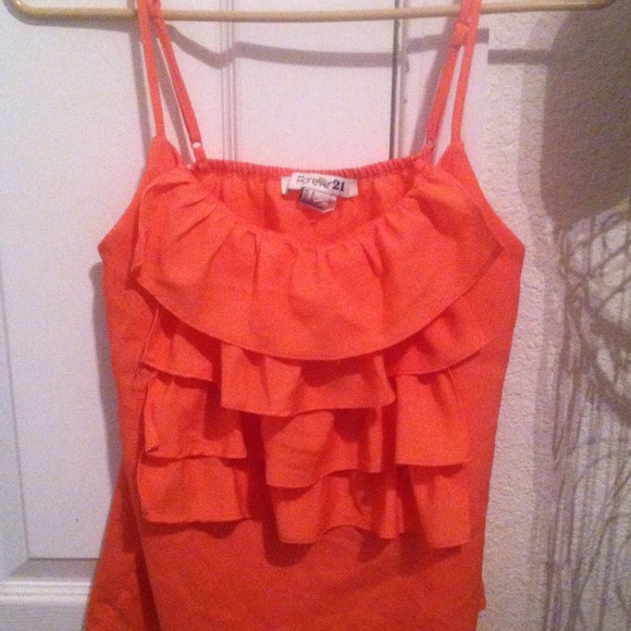 Cute tropical pink top