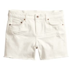H&M white denims