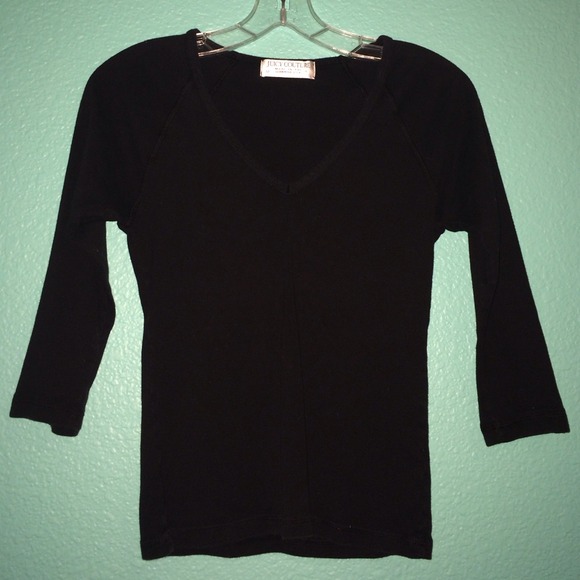 Juicy Couture Black Baseball Tee M