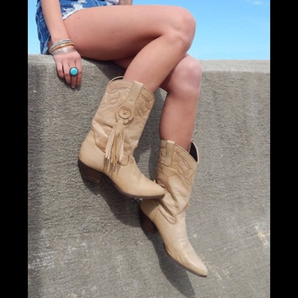 Tan Cowboy Boots