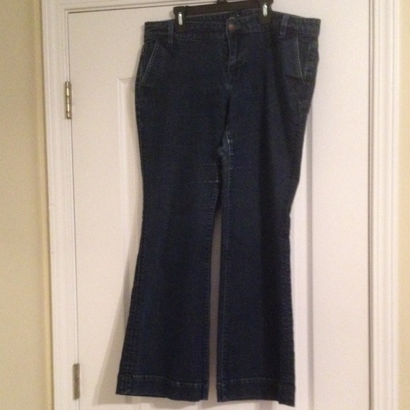 Loft curvy trouser jean size 12P