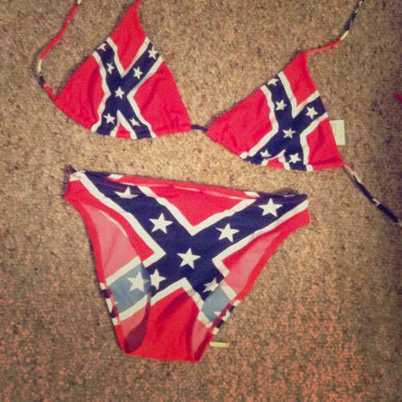 Rebel flag bikini size 5/6