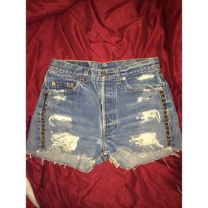 Vintage High Waisted Levi's Shorts