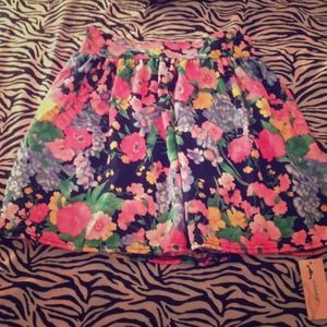 Floral skirt