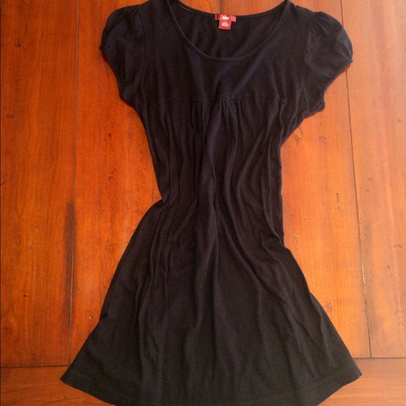 Long black t shirt tunic