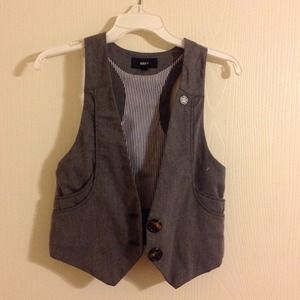 Obey Grey Vest
