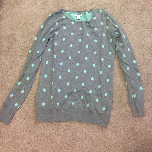 Old Navy Sweaters - Polka dot sweater