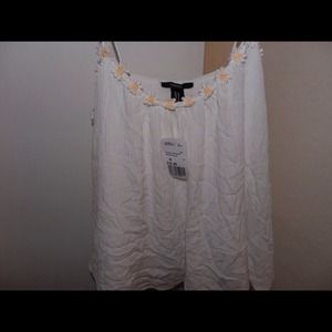 Daisy tank top f21