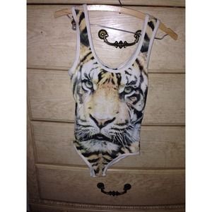 ON HOLD Tiger Leotard