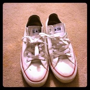 White converse.