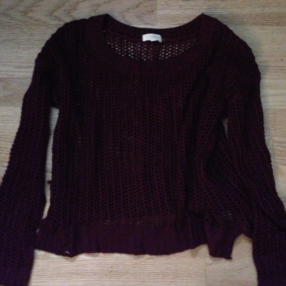 Forever 21 Burgundy sweater - Picture 1 of 2