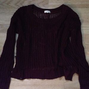Forever 21 Burgundy sweater
