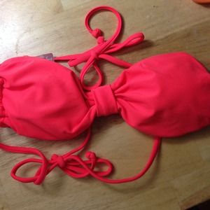 Coral Swim Suit Top