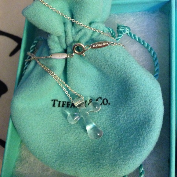 ❌SOLD❌Tiffany & co Elsa peretti cross necklace - Picture 3 of 4
