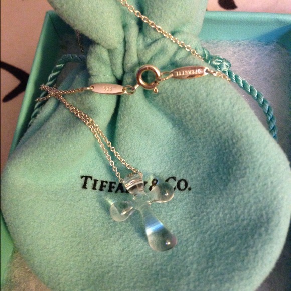 ❌SOLD❌Tiffany & co Elsa peretti cross necklace - Picture 4 of 4