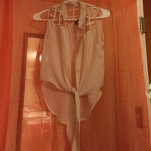 Light pink tank top