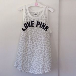 Victoria's Secret PINK Leopard Tank
