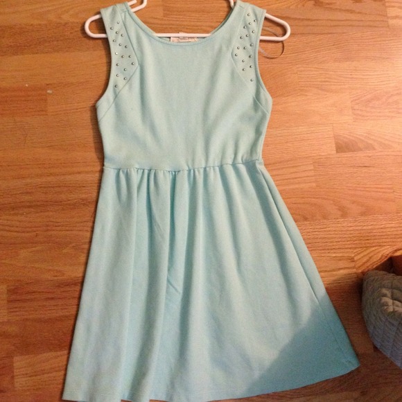 forever 21 mint fit and flare dress - Picture 1 of 1