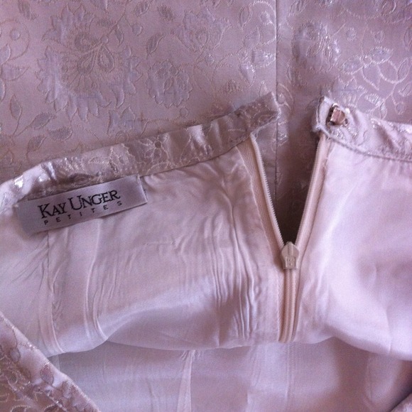 SOLD Kay Unger Flower Skirt - Picture 3 of 4