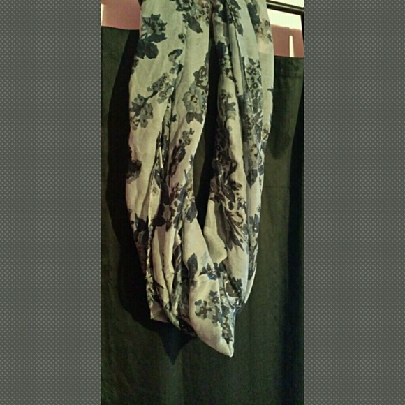 Floral Infinity Scarf