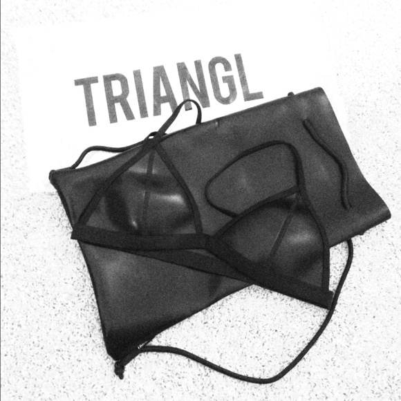 Triangl Swimwear Bikini Top + Bag