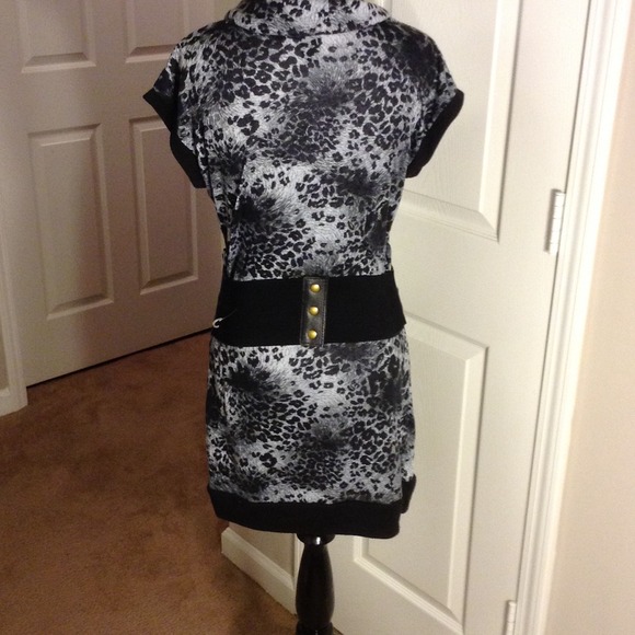 ANIMAL PRINT DRESS - Picture 3 of 3