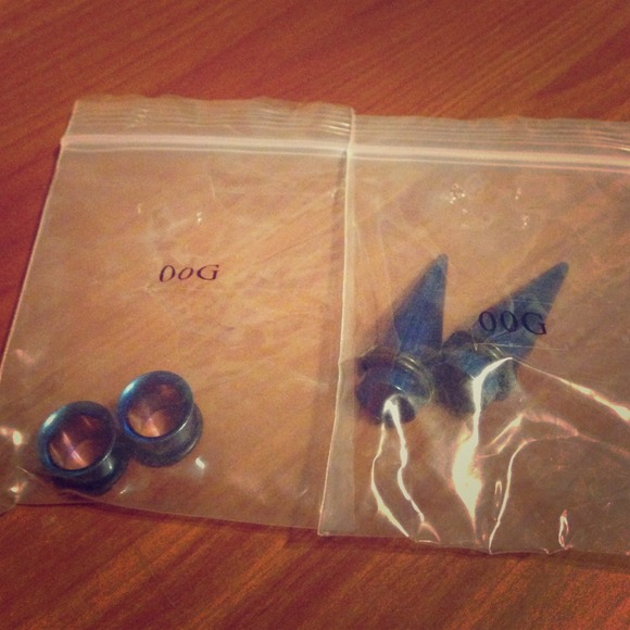 bodfx body jewelry 00G Titanium Gauges