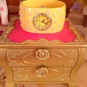 Betsey Johnson bracelet watch